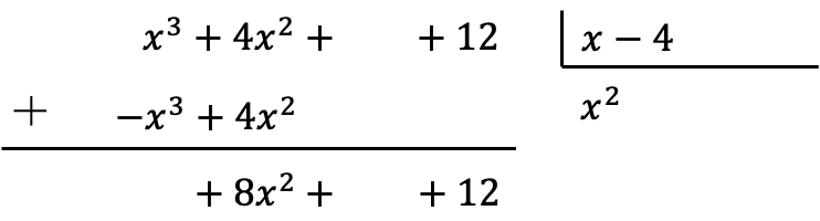 algoritmo de divisão polinomial