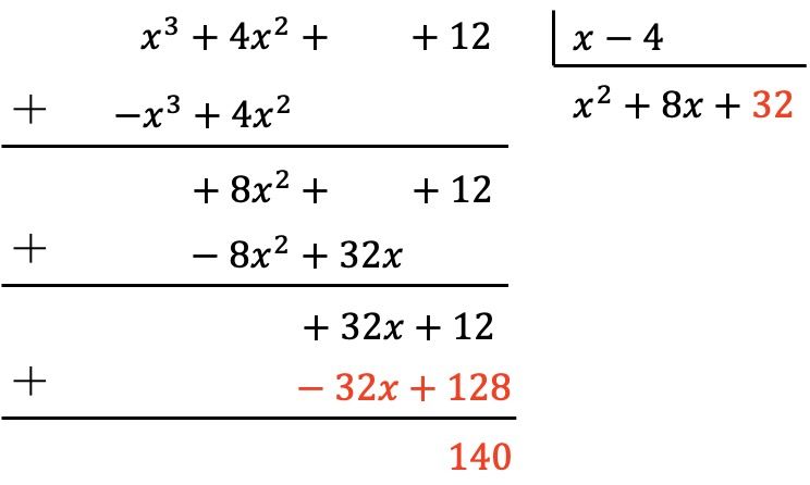divisione di due o più polinomi 2