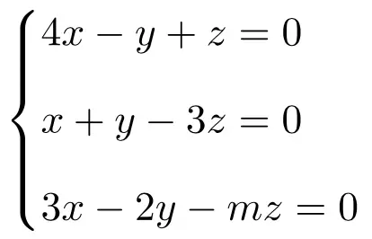 exercício resolvido de sistemas de equações com parâmetros
