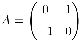 matrice orthogonale de dimension 2x2