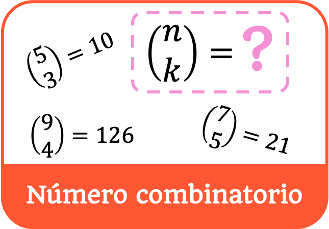 número combinatório ou coeficiente binomial