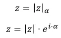 极坐标形式的复数