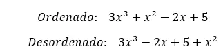 Polynôme complet ordonné