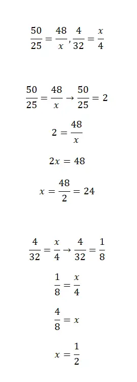 Simplifique equações com frações